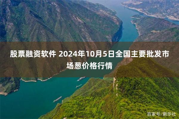 股票融资软件 2024年10月5日全国主要批发市场葱价格行情