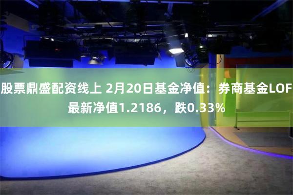 股票鼎盛配资线上 2月20日基金净值：券商基金LOF最新净值